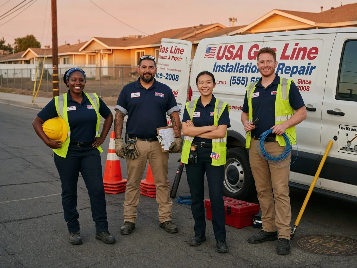 Gas Line Installation company in Harrisonville, PA